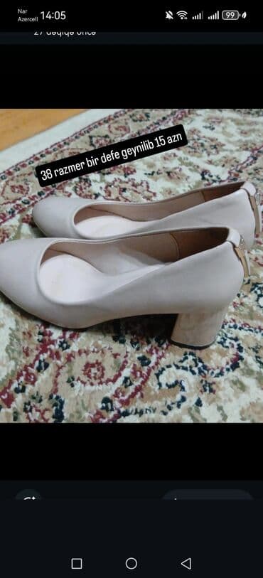 Tuflilər, Ölçü: 38, rəng - Ağ, Yeni lalafo.az -da Tuflilər, Ölçü: 38, rəng - Ağ, Yeni