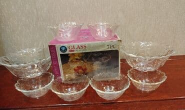 Şüşə kasalar dəsti – Glass Bowl Set Series - Material: şəffaf şüşə - lalafo.az -da Şüşə kasalar dəsti – Glass Bowl Set Series - Material: şəffaf şüşə -