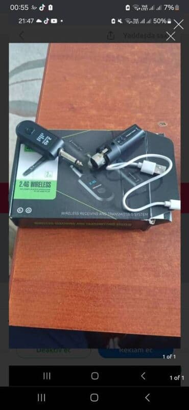 Saza qoşulan distasyonnu satılır lalafo.az -da Saza qoşulan distasyonnu satılır