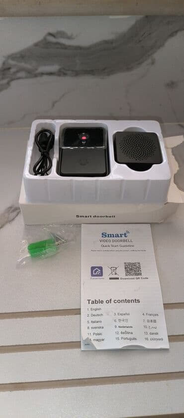 Yenidir. X3pro Ağıllı Qapı Zəngi Kamerası ilə Simsiz Qapı Zəngi, HD lalafo.az -da Yenidir. X3pro Ağıllı Qapı Zəngi Kamerası ilə Simsiz Qapı Zəngi, HD