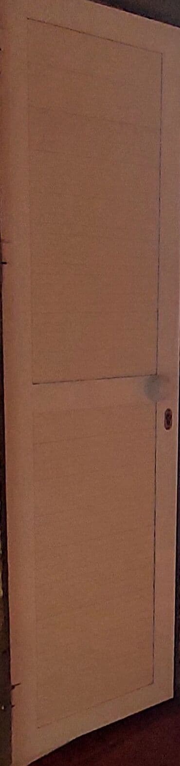 Ağ rəngli daxili qapı - Klassik dizayn: iki böyük panelli, düz xətli lalafo.az -da Ağ rəngli daxili qapı - Klassik dizayn: iki böyük panelli, düz xətli