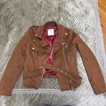 Zamşa kurtka, PULL&BEAR, S lalafo.az -da Zamşa kurtka, PULL&BEAR, S