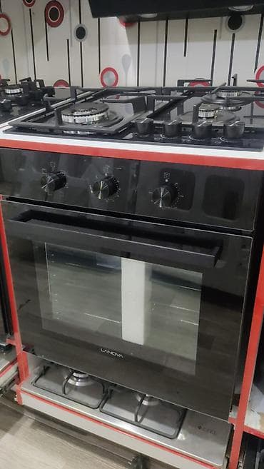 LANOVA qaz plitəsi və elektrik sobası kombi - Üst hissə: 4 gözlü qaz lalafo.az -da LANOVA qaz plitəsi və elektrik sobası kombi - Üst hissə: 4 gözlü qaz