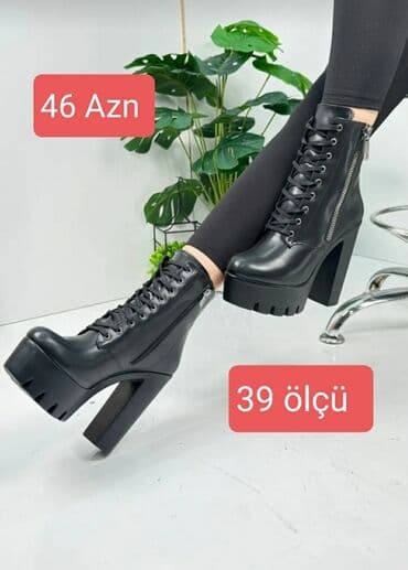 Ölçü: 39, rəng - Qara, Yeni lalafo.az -da Ölçü: 39, rəng - Qara, Yeni