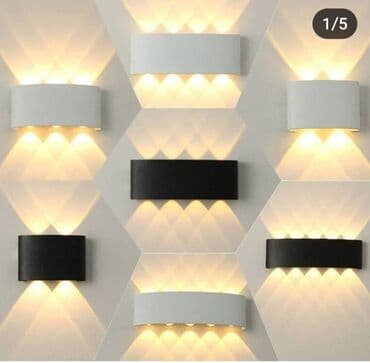 Məhsul: LED divar bra/apliklər - Dizayn: Minimalist modern formalar – lalafo.az -da Məhsul: LED divar bra/apliklər - Dizayn: Minimalist modern formalar –