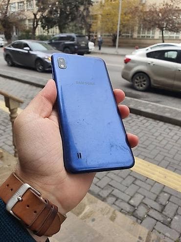 Samsung Galaxy A10, 32 GB, rəng - Göy, İki sim kartlı, Sensor, Sənədlərlə lalafo.az -da Samsung Galaxy A10, 32 GB, rəng - Göy, İki sim kartlı, Sensor, Sənədlərlə
