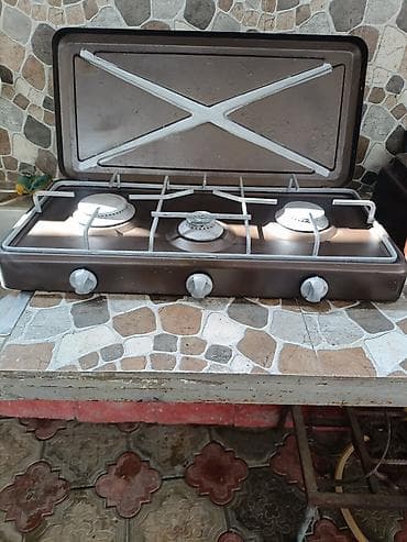 Qaz sobası Stolüstü, 3 gözlü lalafo.az -da Qaz sobası Stolüstü, 3 gözlü