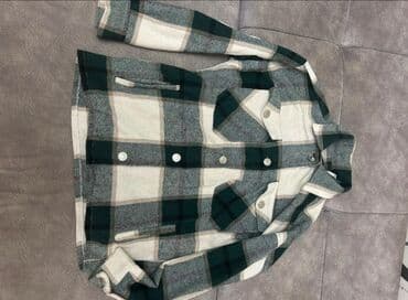 Yumşaq flanel materialdan kişi köynəyi/jaketi. Böyük qəfəs naxışlı lalafo.az -da Yumşaq flanel materialdan kişi köynəyi/jaketi. Böyük qəfəs naxışlı