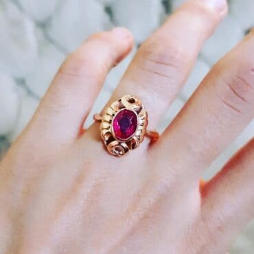 Toy, Üzük, Sarı qızıl, 583 Əyar, Yaqut lalafo.az -da — 1 Toy, Üzük, Sarı qızıl, 583 Əyar, Yaqut — 1