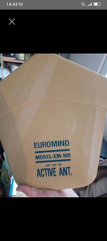 Euromind EM-900 aktiv antenna - Model: EM-900 - Tezlik diapazonları lalafo.az -da Euromind EM-900 aktiv antenna - Model: EM-900 - Tezlik diapazonları