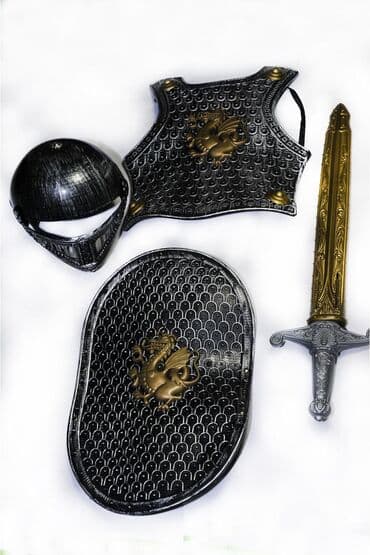 Qladiator Desti.Bu uşaq cəngavər zireh dəstinə dəbilqə, döş nişanı lalafo.az -da Qladiator Desti.Bu uşaq cəngavər zireh dəstinə dəbilqə, döş nişanı