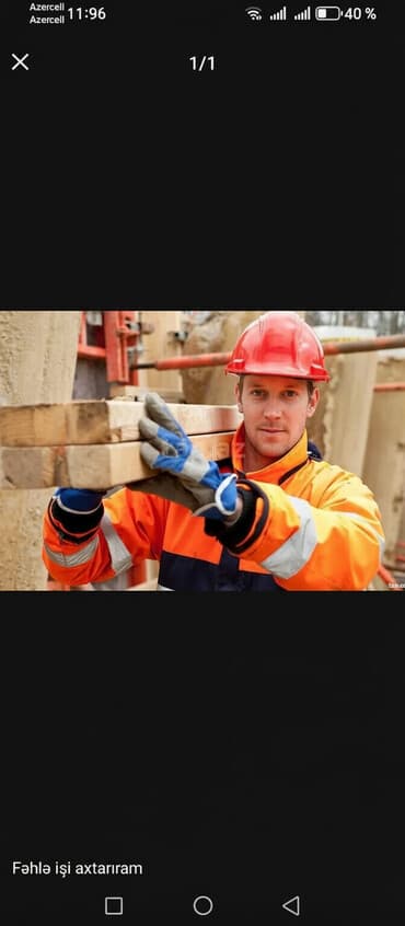 Fəhlə, 3-5 illik təcrübə, Gündəlik ödəniş lalafo.az -da Fəhlə, 3-5 illik təcrübə, Gündəlik ödəniş