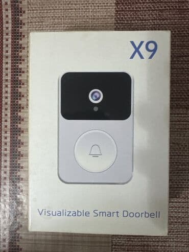 X9 Visualizable Smart Doorbell - Quraşdırıla bilən ağıllı qapı zəngi lalafo.az -da X9 Visualizable Smart Doorbell - Quraşdırıla bilən ağıllı qapı zəngi