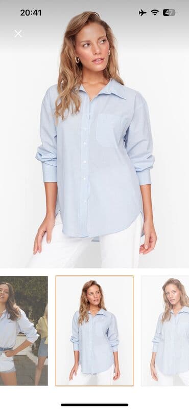 Trendyolmilla gomlek 34razmer
1defe geyinilib lalafo.az -da Trendyolmilla gomlek 34razmer
1defe geyinilib