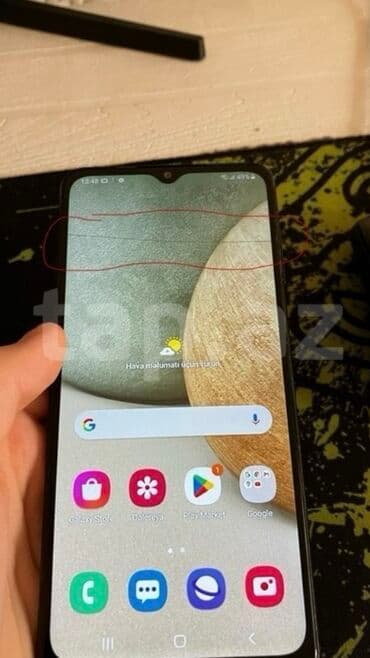 Samsung Galaxy A12, 32 GB, rəng - Qara, Face ID, Barmaq izi lalafo.az -da Samsung Galaxy A12, 32 GB, rəng - Qara, Face ID, Barmaq izi