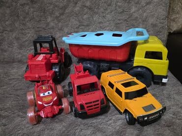 Uşaq oyuncaqları – 3 ədəd böyük təkərli nəqliyyat dəsti - Qırmızı lalafo.az -da Uşaq oyuncaqları – 3 ədəd böyük təkərli nəqliyyat dəsti - Qırmızı