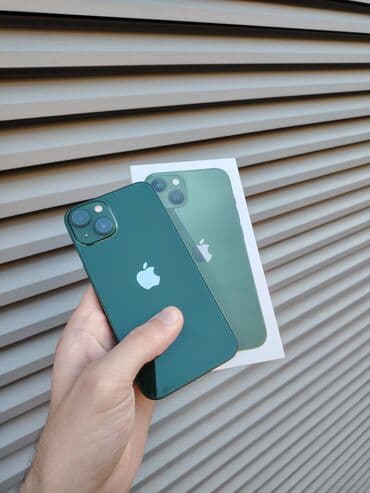 IPhone 13, 128 GB, Yaşıl, Zəmanət, Simsiz şarj, Face ID lalafo.az -da IPhone 13, 128 GB, Yaşıl, Zəmanət, Simsiz şarj, Face ID