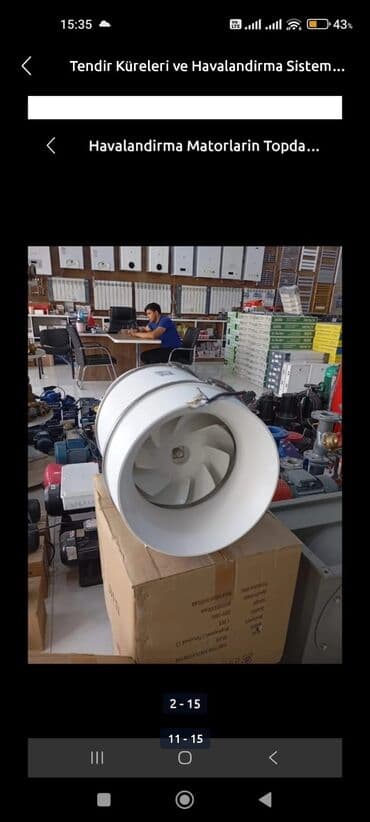 Sənaye tipli havalandırma avadanlıqları - Mərkəzdənqaçma lalafo.az -da Sənaye tipli havalandırma avadanlıqları - Mərkəzdənqaçma