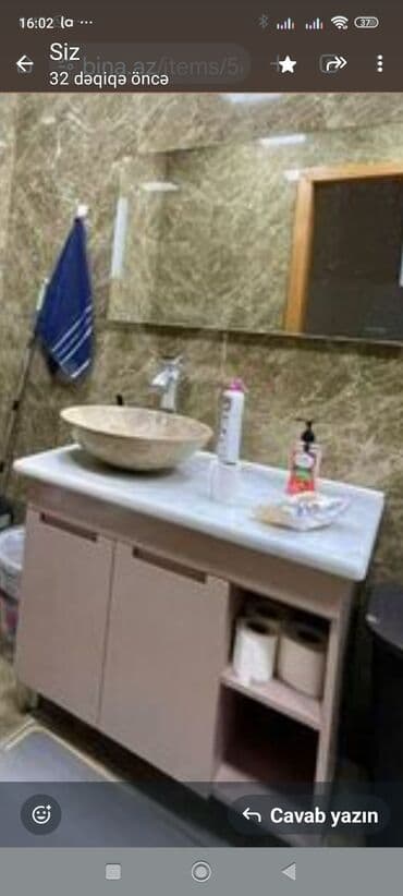 Hamam üçün yığma mebel dəsti krani üstündə,güzgüsü yoxdur - Üstü lalafo.az -da Hamam üçün yığma mebel dəsti krani üstündə,güzgüsü yoxdur - Üstü