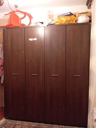 Yeni, 4 qapılı Düz dolab, Qarderob, paltar dolabı lalafo.az -da Yeni, 4 qapılı Düz dolab, Qarderob, paltar dolabı
