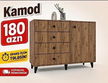 Kamod – 180 AZN - Material: taxta teksturalı MDF/LDSP görünüşlü lalafo.az -da Kamod – 180 AZN - Material: taxta teksturalı MDF/LDSP görünüşlü