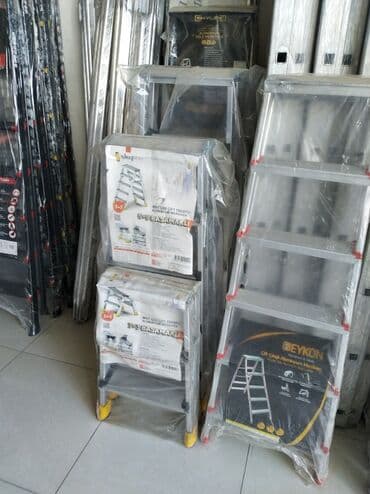 Alüminium nərdivanlar – çoxfunksiyalı, qatlanan modellər Məhsul lalafo.az -da Alüminium nərdivanlar – çoxfunksiyalı, qatlanan modellər Məhsul