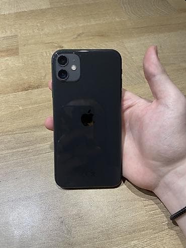 IPhone 11, 64 GB, Qara, Face ID lalafo.az -da IPhone 11, 64 GB, Qara, Face ID