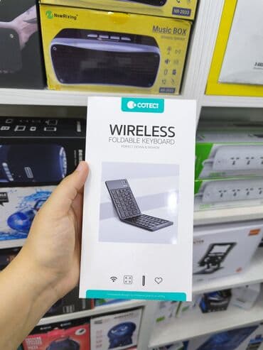 COTEETCI Wireless Foldable Keyboard - Növ: Simsiz, qatlanan lalafo.az -da COTEETCI Wireless Foldable Keyboard - Növ: Simsiz, qatlanan