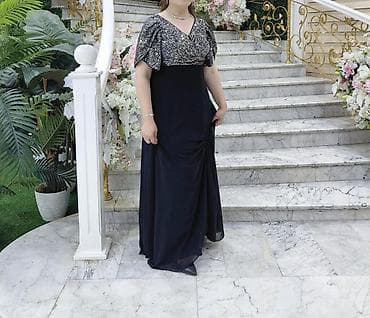 Ziyafət geyimi – uzun, qara rəngdə, zərif dizaynlı 1 dəfə geyinilib lalafo.az -da Ziyafət geyimi – uzun, qara rəngdə, zərif dizaynlı 1 dəfə geyinilib