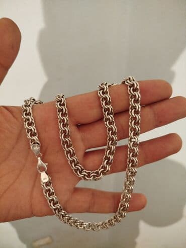 Цепочки: 925 gümüş boyunbağı - Material: 925 ayar gümüş (qalaq hissədə “925” at lalafo.az — 1 Цепочки: 925 gümüş boyunbağı - Material: 925 ayar gümüş (qalaq hissədə “925” — 1