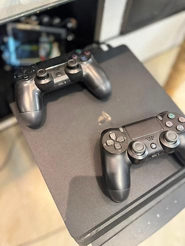 PlayStation 4 Slim 500GB + PS Plus Extra (11 ay) / Zavod plomblu / lalafo.az -da PlayStation 4 Slim 500GB + PS Plus Extra (11 ay) / Zavod plomblu /