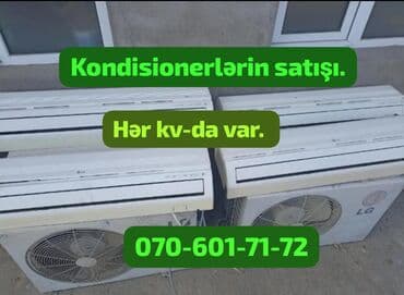 Kondisioner 30-35 kv. m, Split sistem lalafo.az -da Kondisioner 30-35 kv. m, Split sistem