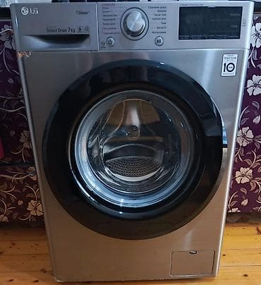 LG paltaryuyan maşın – ön yükləməli, 7 kq tutum Xüsusiyyətlər: - at lalafo.az LG paltaryuyan maşın – ön yükləməli, 7 kq tutum Xüsusiyyətlər: -
