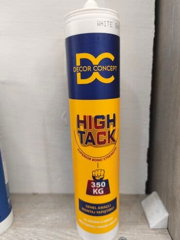 Decor Concept High Tack – güclü montaj yapışdırıcısı - Yüksək ilkin lalafo.az -da Decor Concept High Tack – güclü montaj yapışdırıcısı - Yüksək ilkin