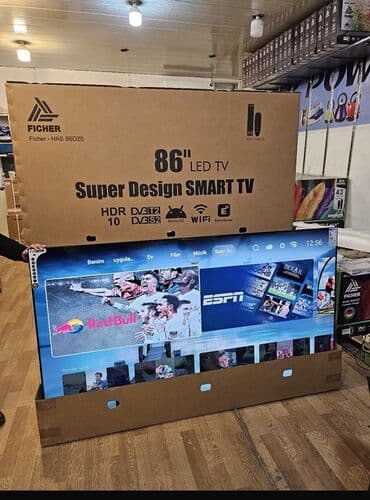 Yeni Televizor Riffle LED ekran 86" 8K (7680x4320), Ünvandan götürmə, Ödənişli çatdırılma, Rayonlara çatdırılma lalafo.az -da Yeni Televizor Riffle LED ekran 86" 8K (7680x4320), Ünvandan götürmə, Ödənişli çatdırılma, Rayonlara çatdırılma