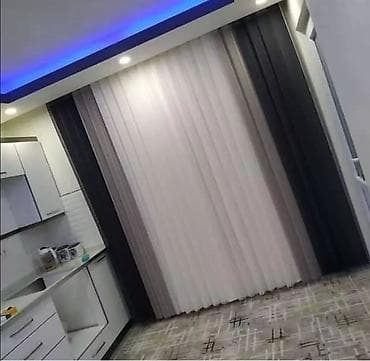 Zebra tül pərdə – dalğalı qatlı sistem - Material: İşığı zərif lalafo.az -da — 6 Zebra tül pərdə – dalğalı qatlı sistem - Material: İşığı zərif — 6