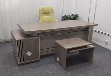 Mebel dəsti – ofis üçün rəhbər masası komplekti - Minimalist və lalafo.az -da Mebel dəsti – ofis üçün rəhbər masası komplekti - Minimalist və