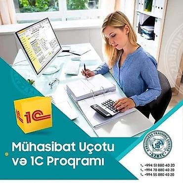 Mühasibat, 1C, Əyani, Qrup, Diplom, sertifikat lalafo.az -da Mühasibat, 1C, Əyani, Qrup, Diplom, sertifikat