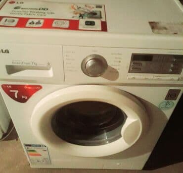 Paltaryuyan maşın LG, 8 kq, İşlənmiş, Avtomat, Qurutmasız, Kredit yoxdur, Ödənişli çatdırılma lalafo.az -da Paltaryuyan maşın LG, 8 kq, İşlənmiş, Avtomat, Qurutmasız, Kredit yoxdur, Ödənişli çatdırılma