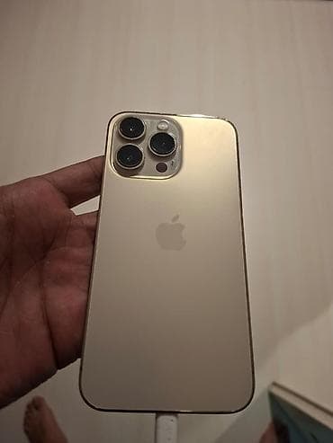 IPhone 13 Pro, 128 GB, Qızılı, Simsiz şarj lalafo.az -da IPhone 13 Pro, 128 GB, Qızılı, Simsiz şarj