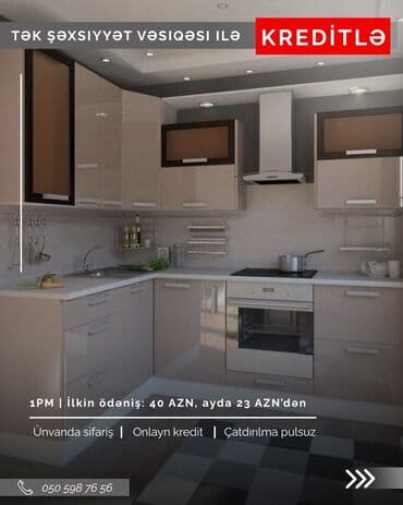 новые кухонные гарнитуры: Кухонный гарнитур на заказ, Самозакрывающие петли, Ламинат простой, Есть кредит, Бесплатная доставка at lalafo.az — 9 новые кухонные гарнитуры: Кухонный гарнитур на заказ, Самозакрывающие петли, Ламинат простой, Есть кредит, Бесплатная доставка — 9