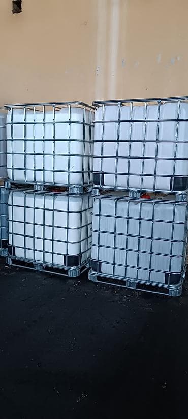 IBC konteynerlər (1000 L) - Həcmi: 1000 litr (1 m³) hər konteyner - lalafo.az -da IBC konteynerlər (1000 L) - Həcmi: 1000 litr (1 m³) hər konteyner -