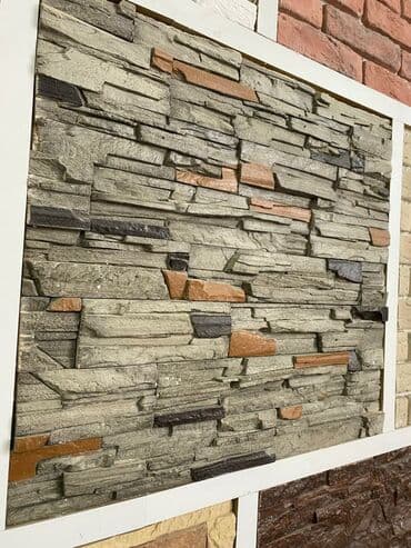 Dekorativ daşlar və Mozaykalar: Dekorativ fasad/divar üzlük daşı – şifer effektli panel - Material lalafo.az -da Dekorativ daşlar və Mozaykalar: Dekorativ fasad/divar üzlük daşı – şifer effektli panel - Material