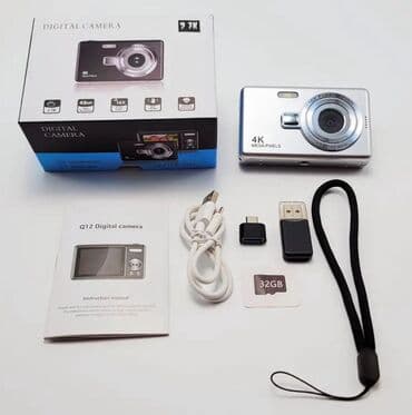 Rəqəmsal Fotoaparat Q12 – 4K çəkiliş, 48MP, 16x rəqəmsal zoom lalafo.az -da Rəqəmsal Fotoaparat Q12 – 4K çəkiliş, 48MP, 16x rəqəmsal zoom