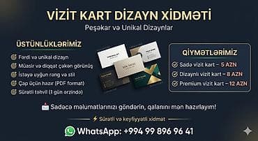 📇 PEŞƏKAR VİZİT KART DİZAYNI Biznesinizi daha peşəkar göstərmək lalafo.az -da 📇 PEŞƏKAR VİZİT KART DİZAYNI Biznesinizi daha peşəkar göstərmək
