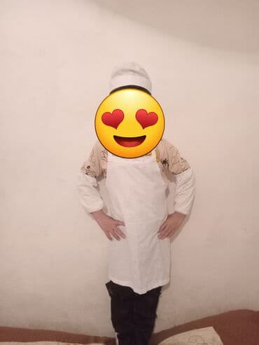 Uşaq aşpaz dəsti – ağ önlük və şapka - İki hissədən ibarət: klassik lalafo.az -da Uşaq aşpaz dəsti – ağ önlük və şapka - İki hissədən ibarət: klassik