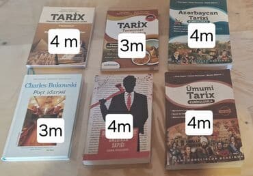 Bədii və dərs kitabları satılır lalafo.az -da Bədii və dərs kitabları satılır
