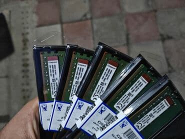 Operativ yaddaş (RAM) Kingston, 4 GB, 2400 Mhz, DDR4, PC üçün, İşlənmiş lalafo.az -da — 2 Operativ yaddaş (RAM) Kingston, 4 GB, 2400 Mhz, DDR4, PC üçün, İşlənmiş — 2