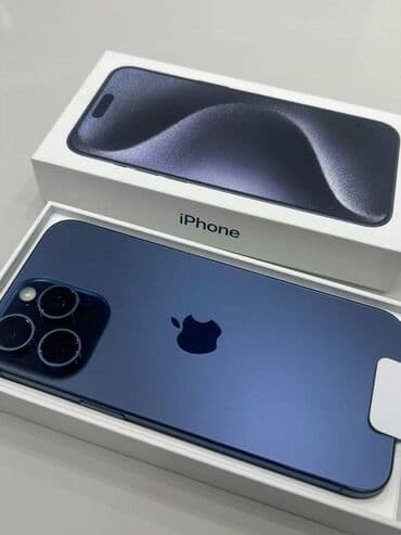 IPhone 15 Pro Max, 256 GB, Blue Titanium lalafo.az -da IPhone 15 Pro Max, 256 GB, Blue Titanium