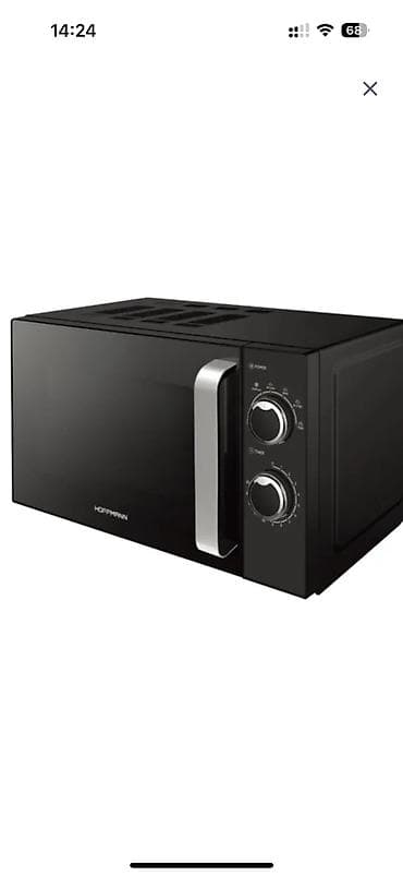 Mikrodalğalı soba Hoffmann, Ayrıca dayanan, Mikrodalğalar ilə, rəng - Qara, Yeni lalafo.az -da — 1 Mikrodalğalı soba Hoffmann, Ayrıca dayanan, Mikrodalğalar ilə, rəng - Qara, Yeni — 1